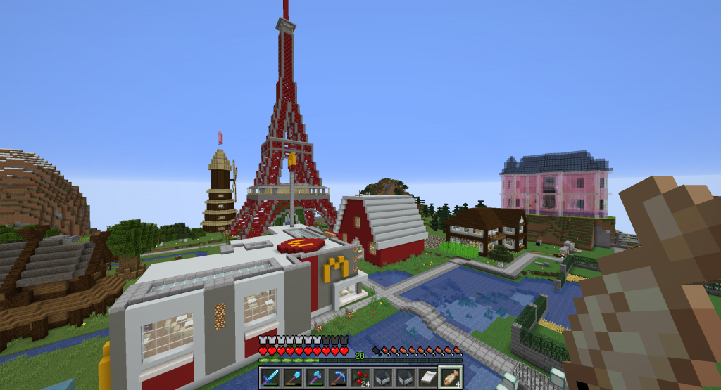 Udane logowanie do serwera Minecraft Udało się wejść na serwer Minecraft