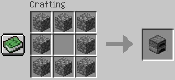 Jak zrobić piecyk w MInecraft?