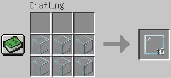 Jak zrobić szybę w Minecraft?