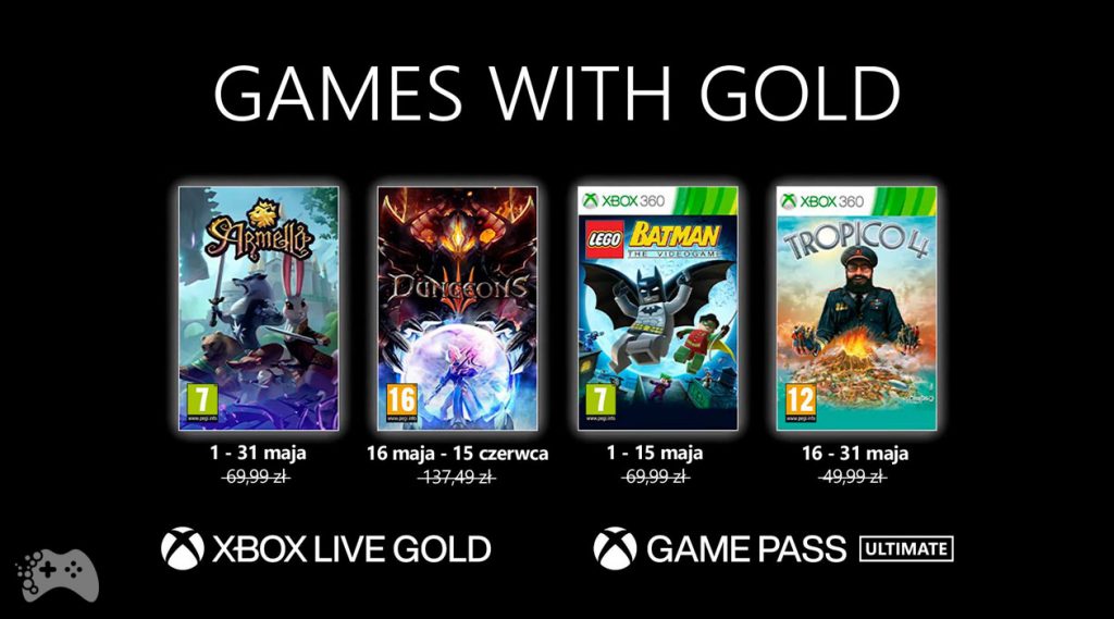 Games with Gold maj 2021