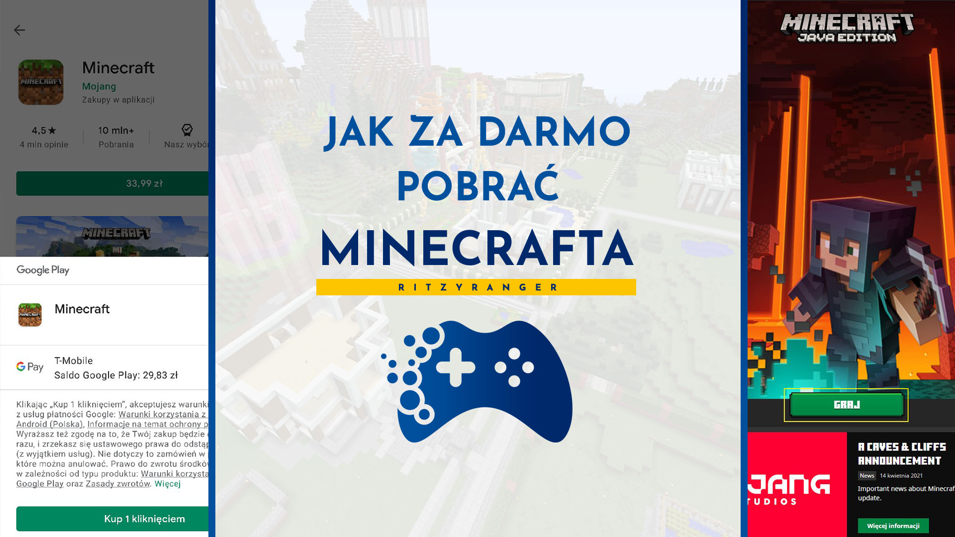 Jak pobrać Minecrafta?