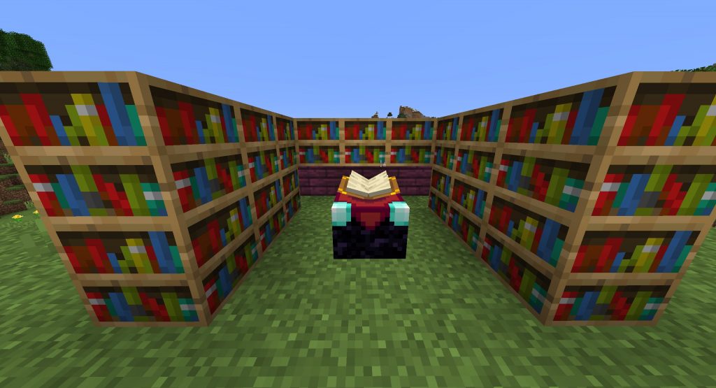 Jak ułożyć biblioteczkę w Minecrafcie?