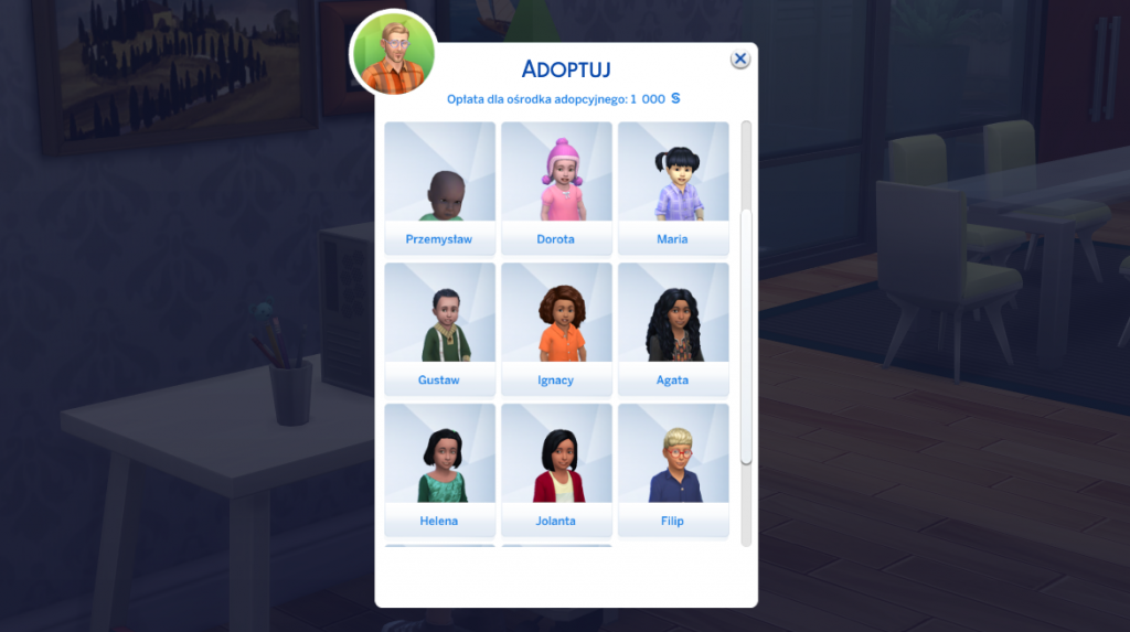 Jak zaadoptować dziecko w The Sims 4