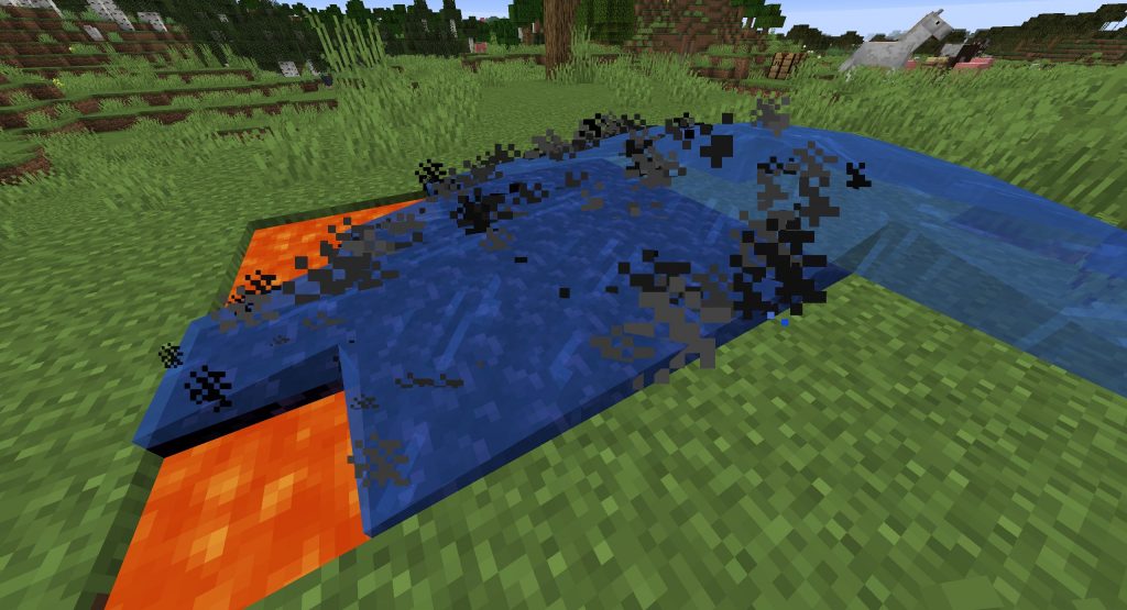 Poprawnie zrobiona kopalnia obsydianu Minecraft