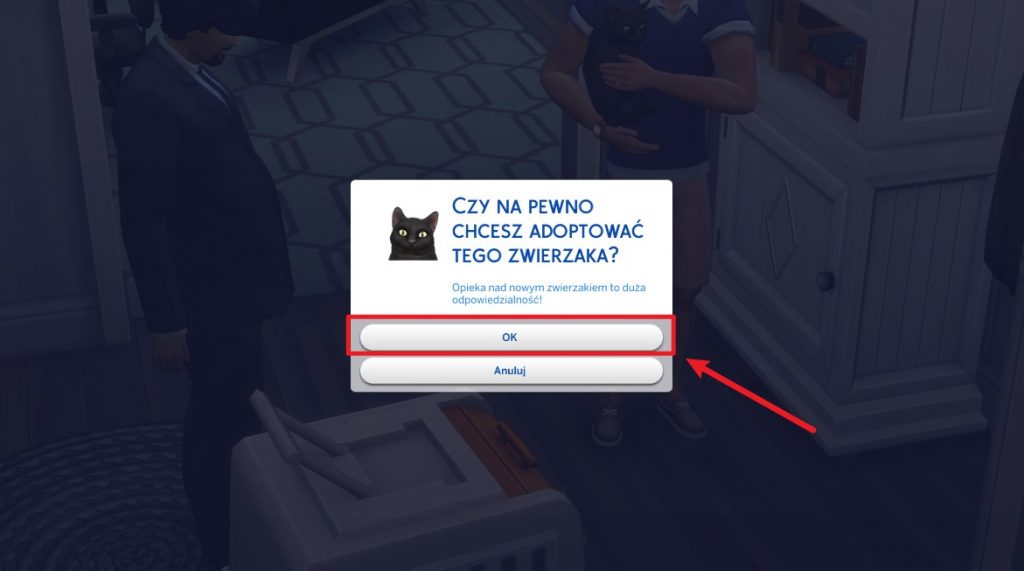 Psy ze schroniska w The Sims 4
