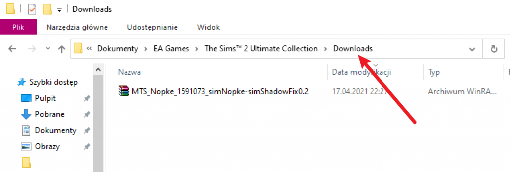 czarne kwadraty pod simami w The Sims 2