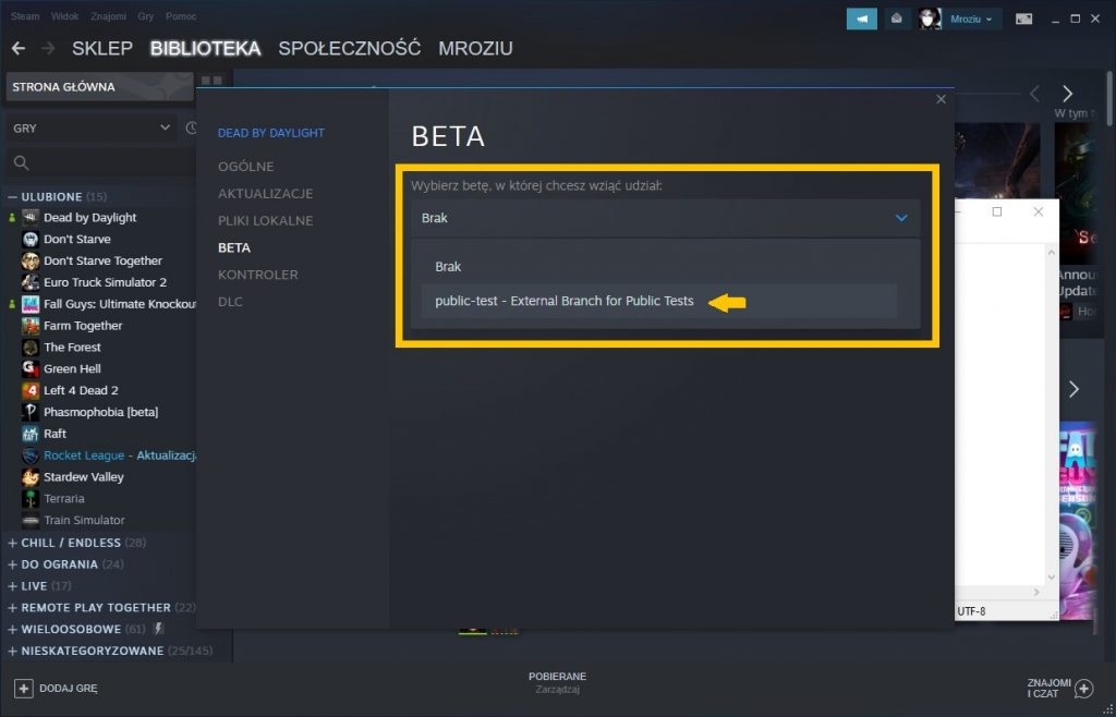Dead by Daylight wersja beta