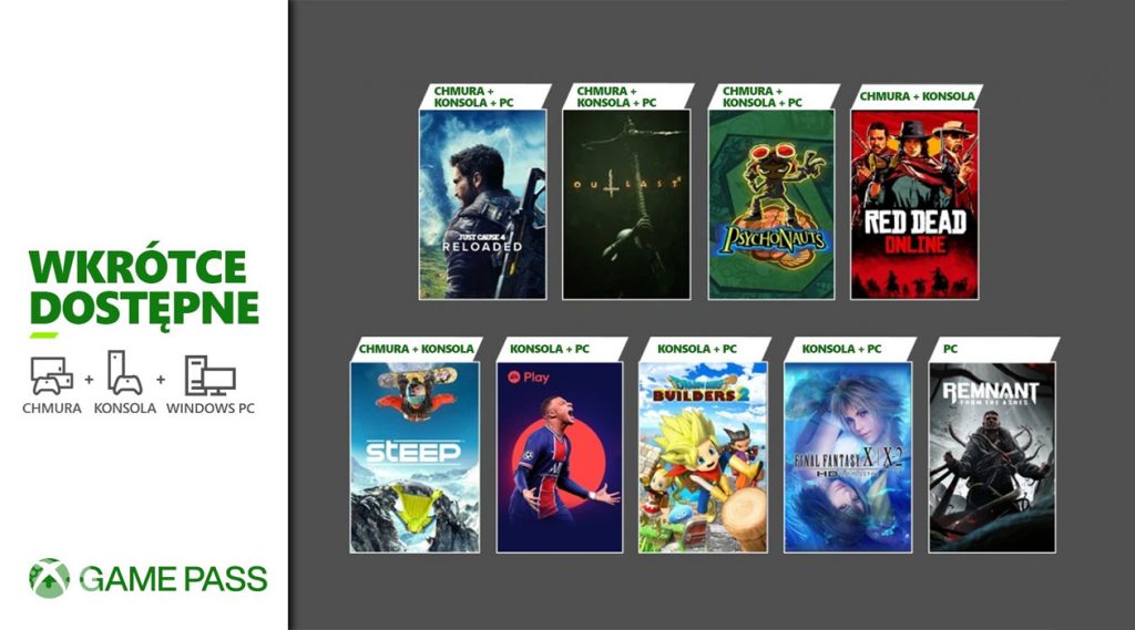 Gry na Maj 2021 w Xbox Game Pass