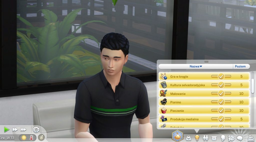 jakie są umiejętności w the sims 4	