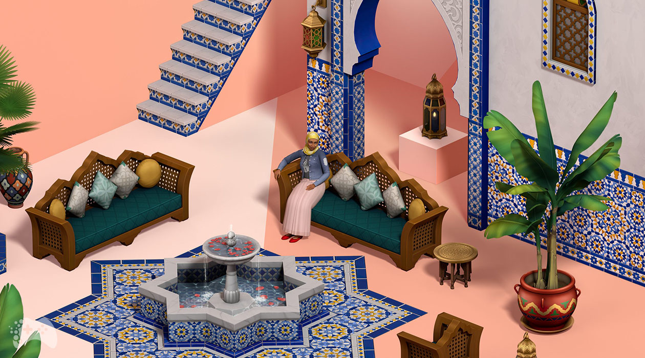 Lista obiektów The Sims 4 oaza na patio i oficjalna zapowiedź