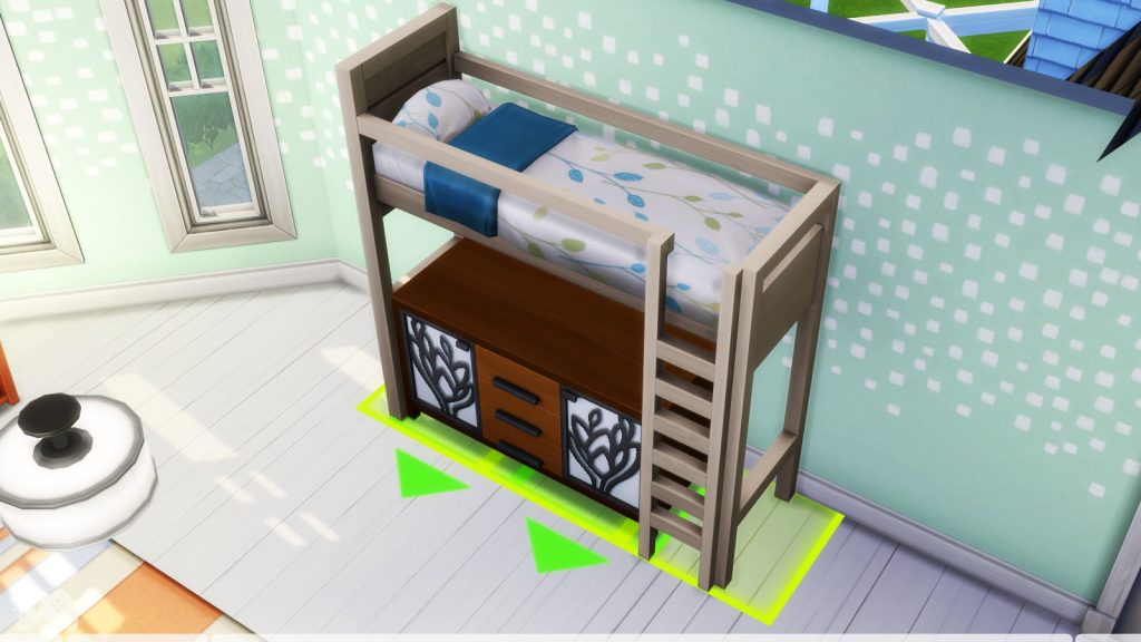 Naprawione piętrowe łóżka w The Sims 4