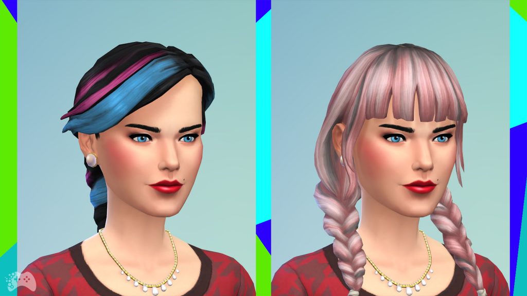 Nowe ombre fryzury w The Sims 4 aktualizacja