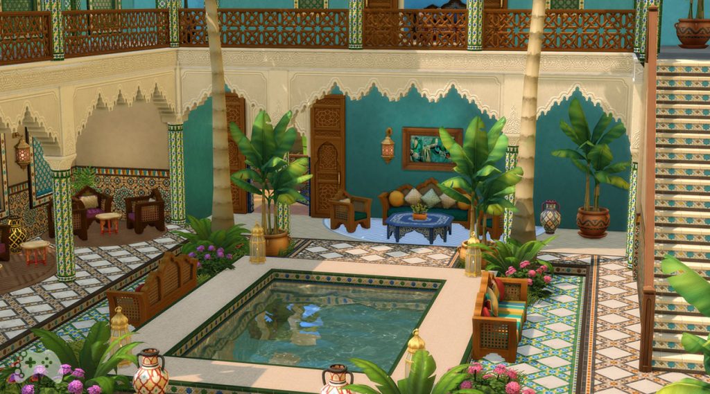 Oaza na Patio The Sims 4 cena