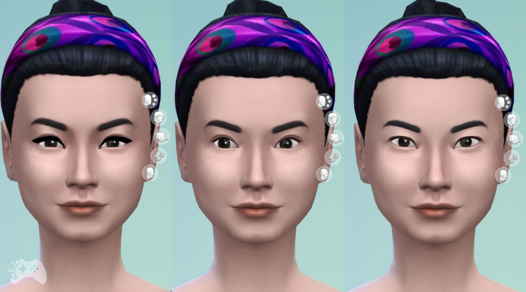 The Sims 4 aktualizacja maj 2021 azjatyckie schematy oczu