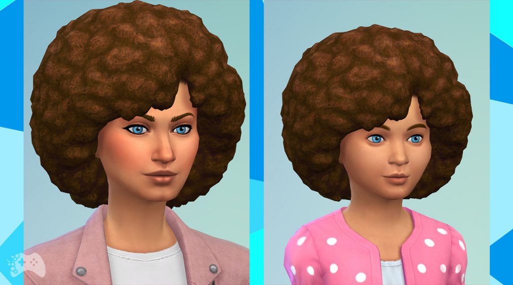 The Sims 4 aktualizacja maj 2021 duże afro nowe włosy
