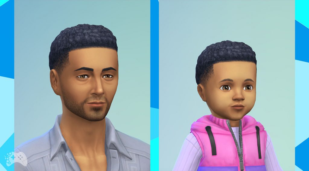 The Sims 4 aktualizacja maj 2021 nowa fryzura krótkie afro