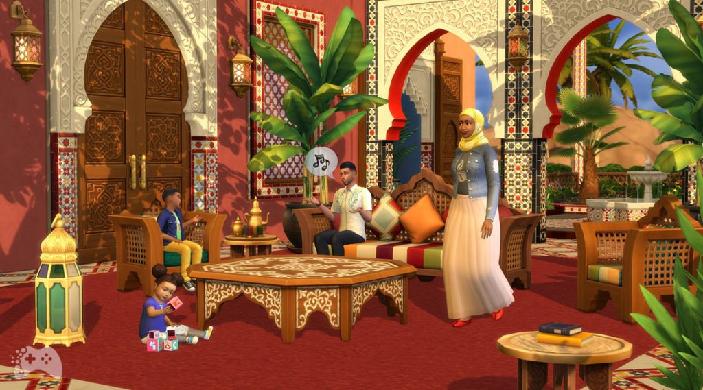 The Sims 4 nowa kolekcja Oaza na Patio