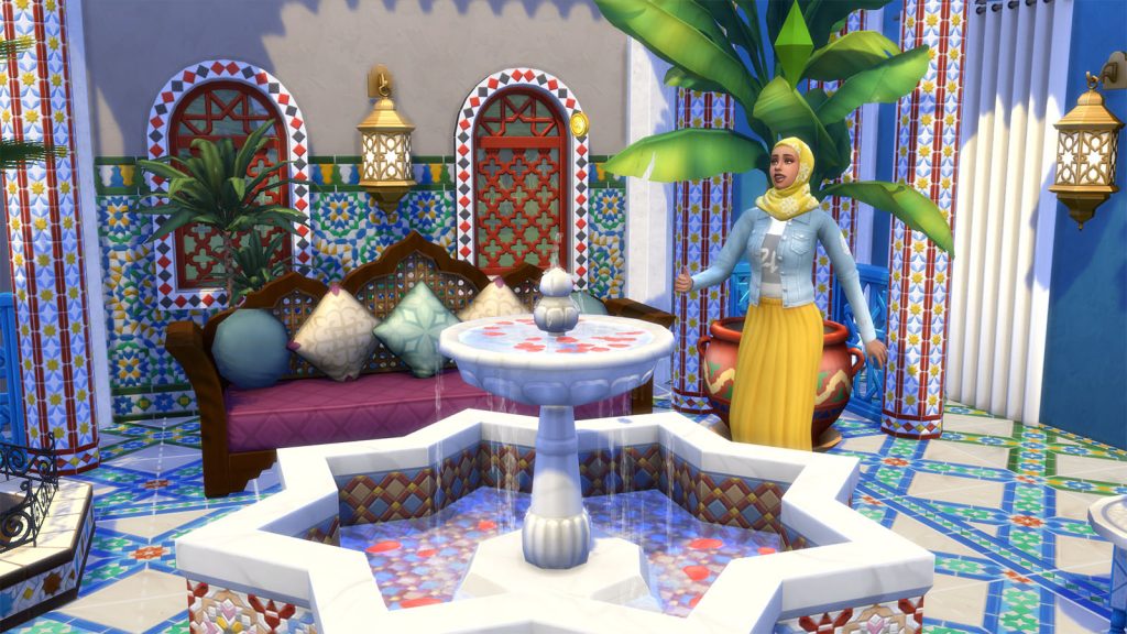 The Sims 4 oaza na patio recenzja