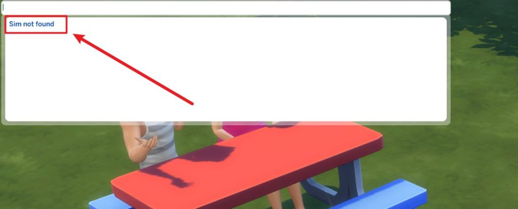 The Sims 4 sim stoi w miejscu