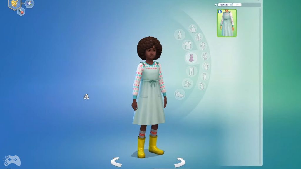 The Sims 4 Wystrój marzeń CAS