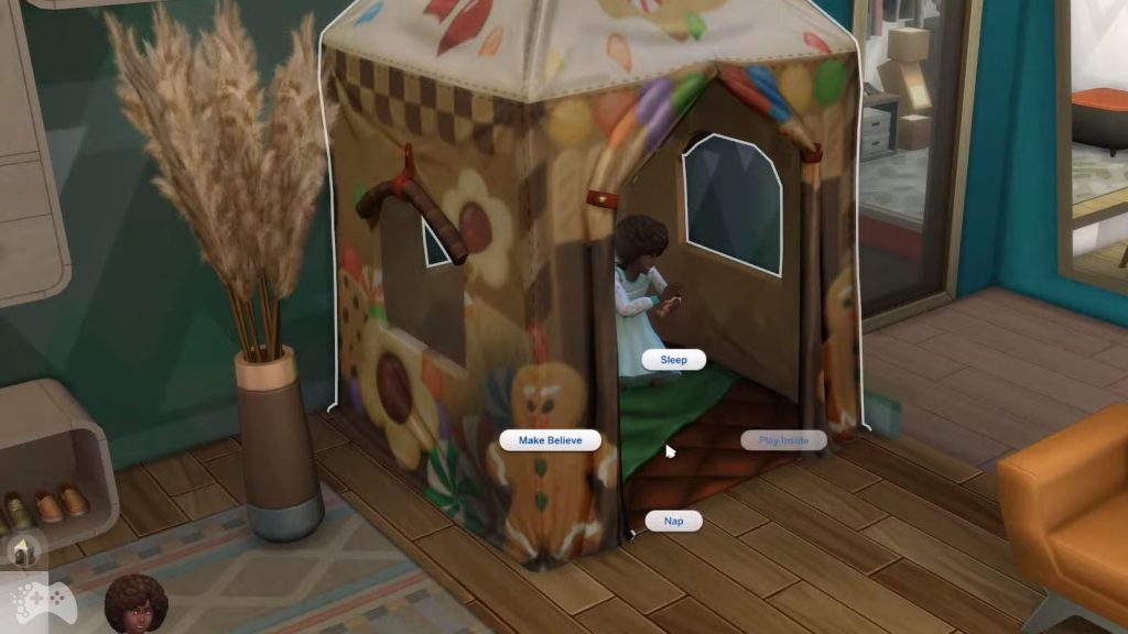 Namiot dla dzieci w The Sims 4