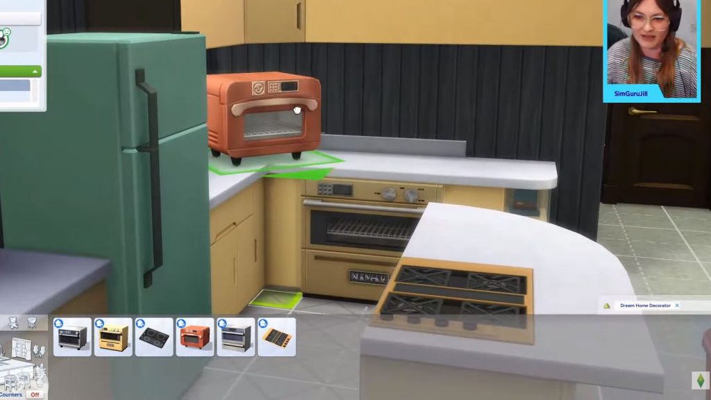 mini piekarniki w The Sims 4