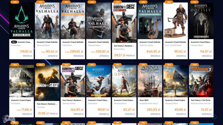 Ubisoft Legendary Sale 2021