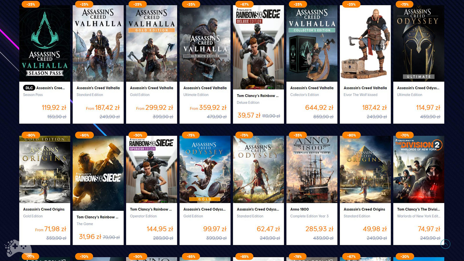 Ubisoft Legendary Sale 2021