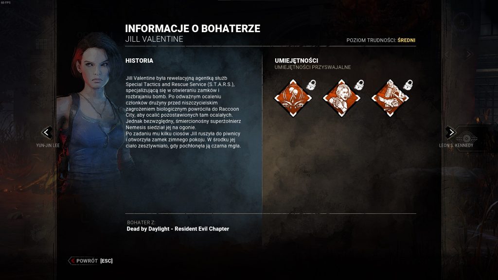 Dead by Daylight Jill Valentine