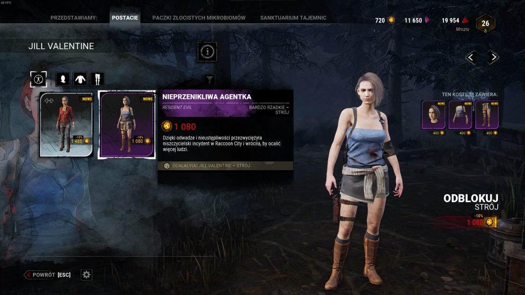 Dead by Daylight Nieprzenikliwa agentka Jill