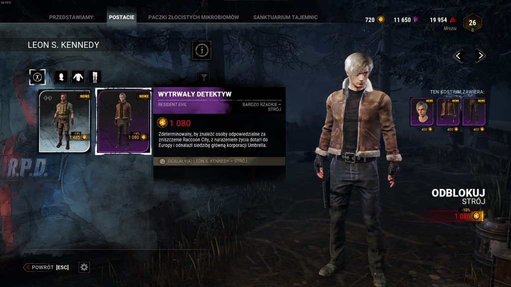 Dead by Daylight Wytrwały Detektyw