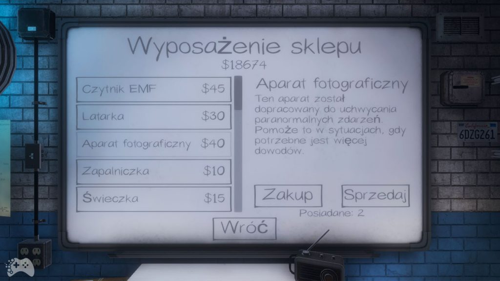 Możliwość sprzedawania przedmiotów - aktualizacja Phasmophobia Phasmophobia aktualizacja czerwiec 2021