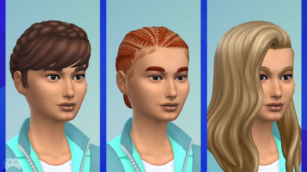 The Sims 4 Wystrój marzeń przegląd fryzur