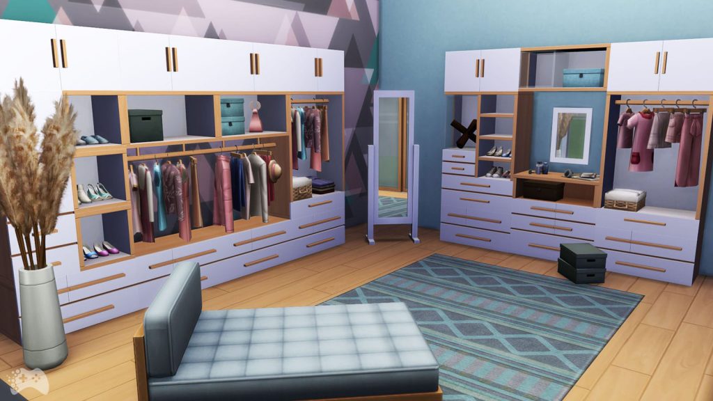 The Sims 4 Wystrój marzeń garderoba