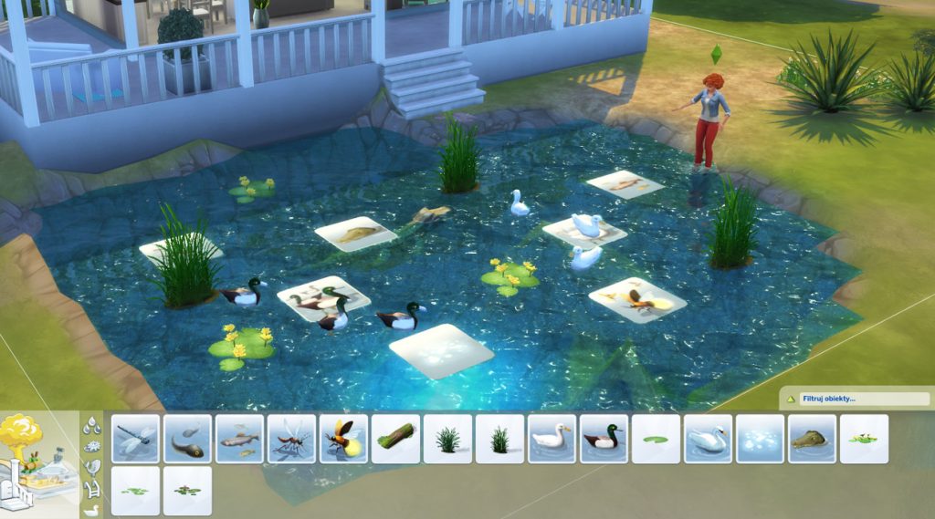 Efekt stawu The Sims 4 aktualizacja lipiec 2021