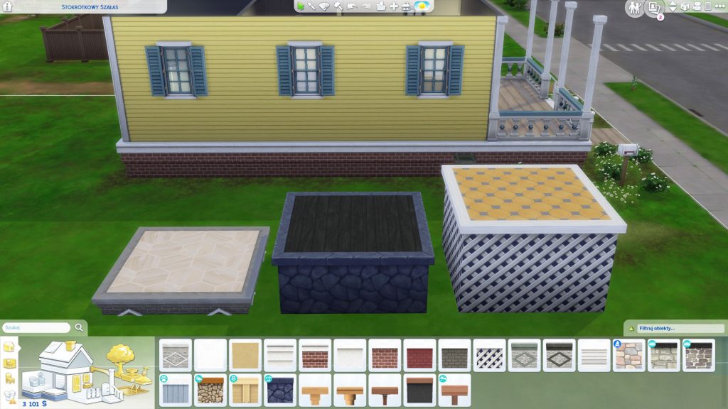 jak zrobić fundamenty w the sims 4 po aktualizacji	