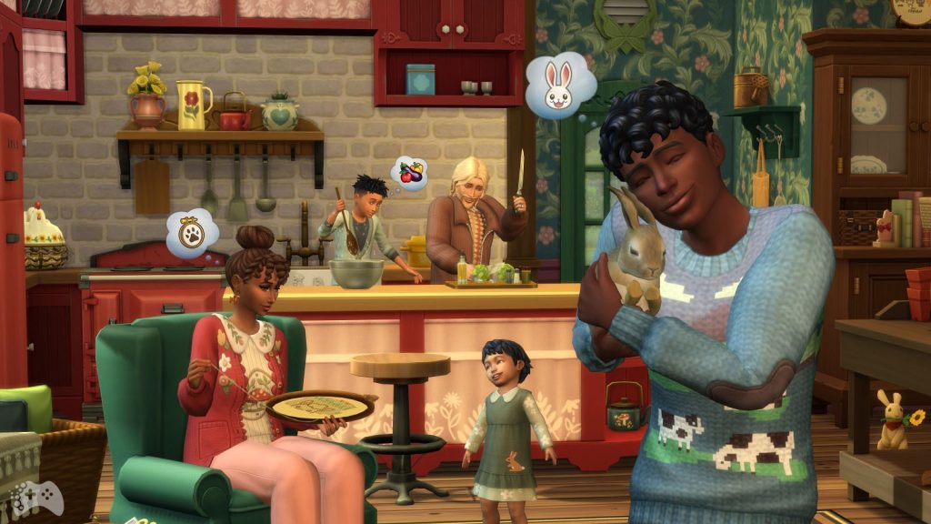 Kod na tęczową lame i krowe w the sims 4 wiejska sielanka