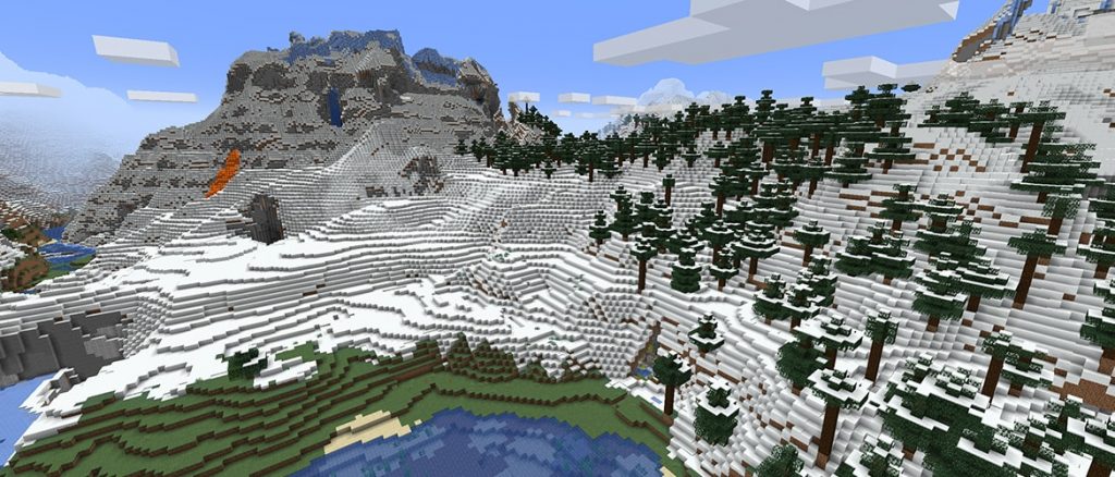 Minecraft 1.18 Beta snapshot
