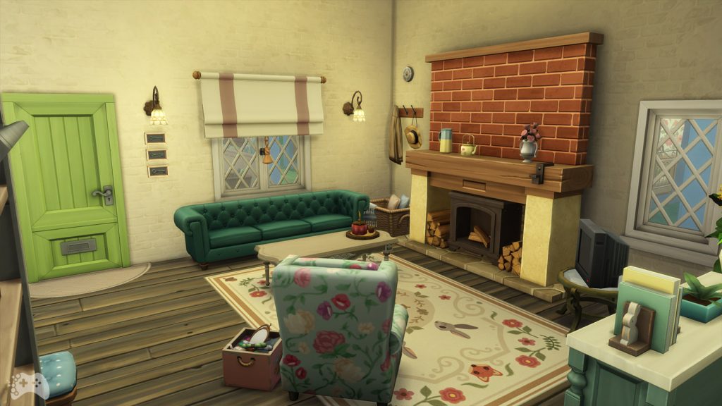 The Sims 4 Wiejska sielanka first look salon