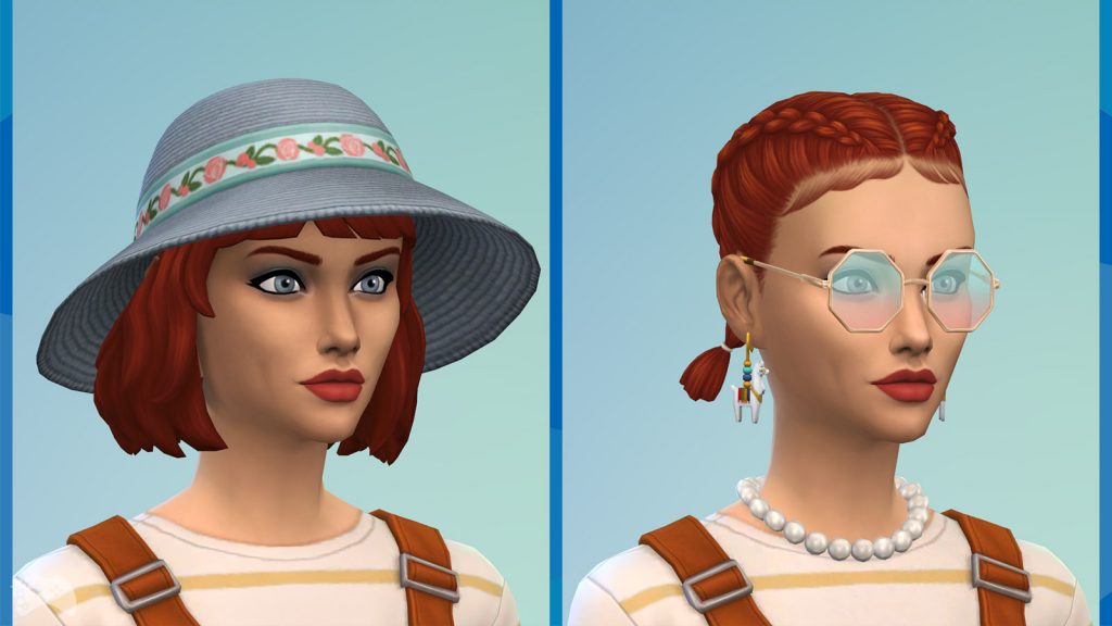 The Sims 4 Wiejska sielanka dodatki damskie