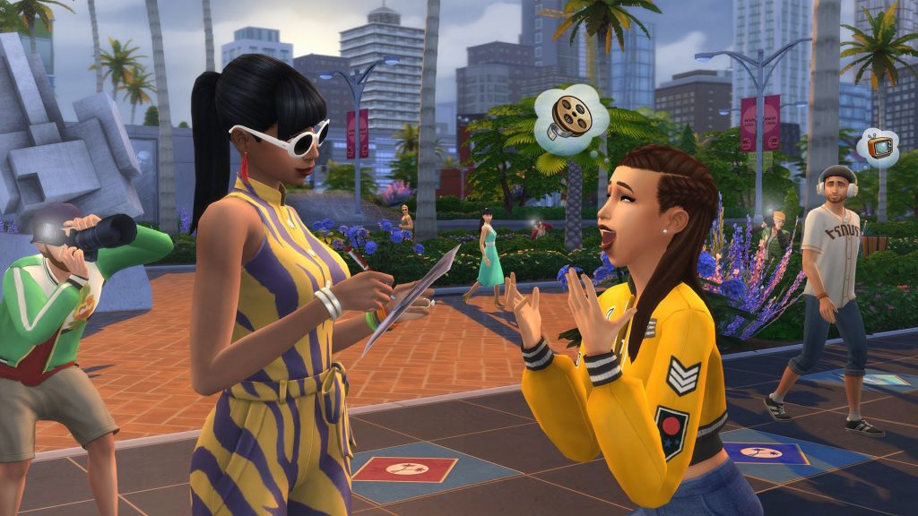 The Sims 4 Zostań Gwiazdą lista kodów
