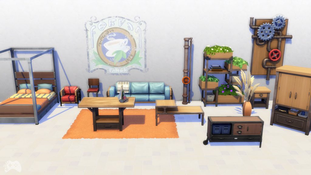 First look The Sims 4 Industrialny loft