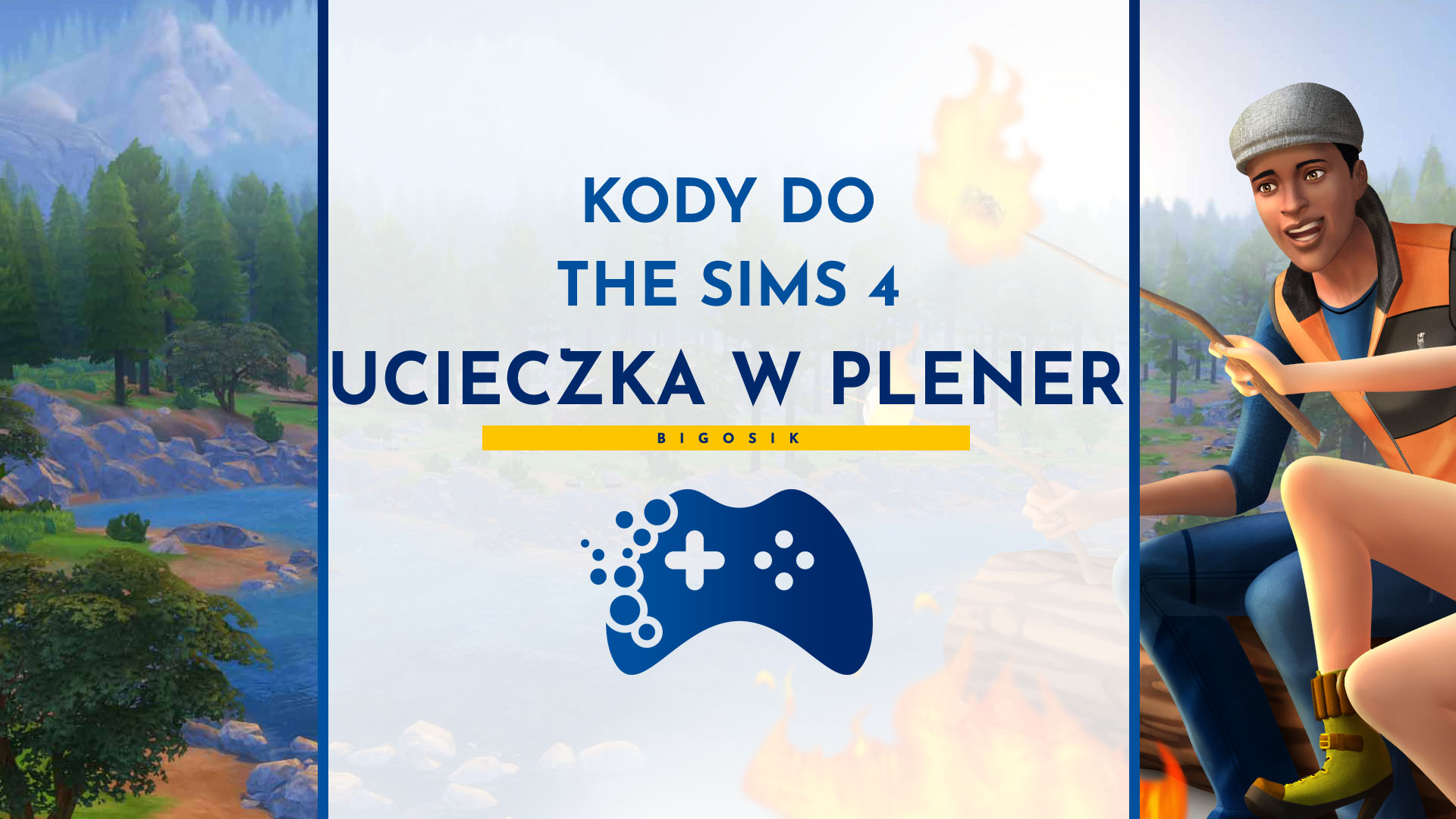 Kody do The Sims 4 Ucieczka w plener