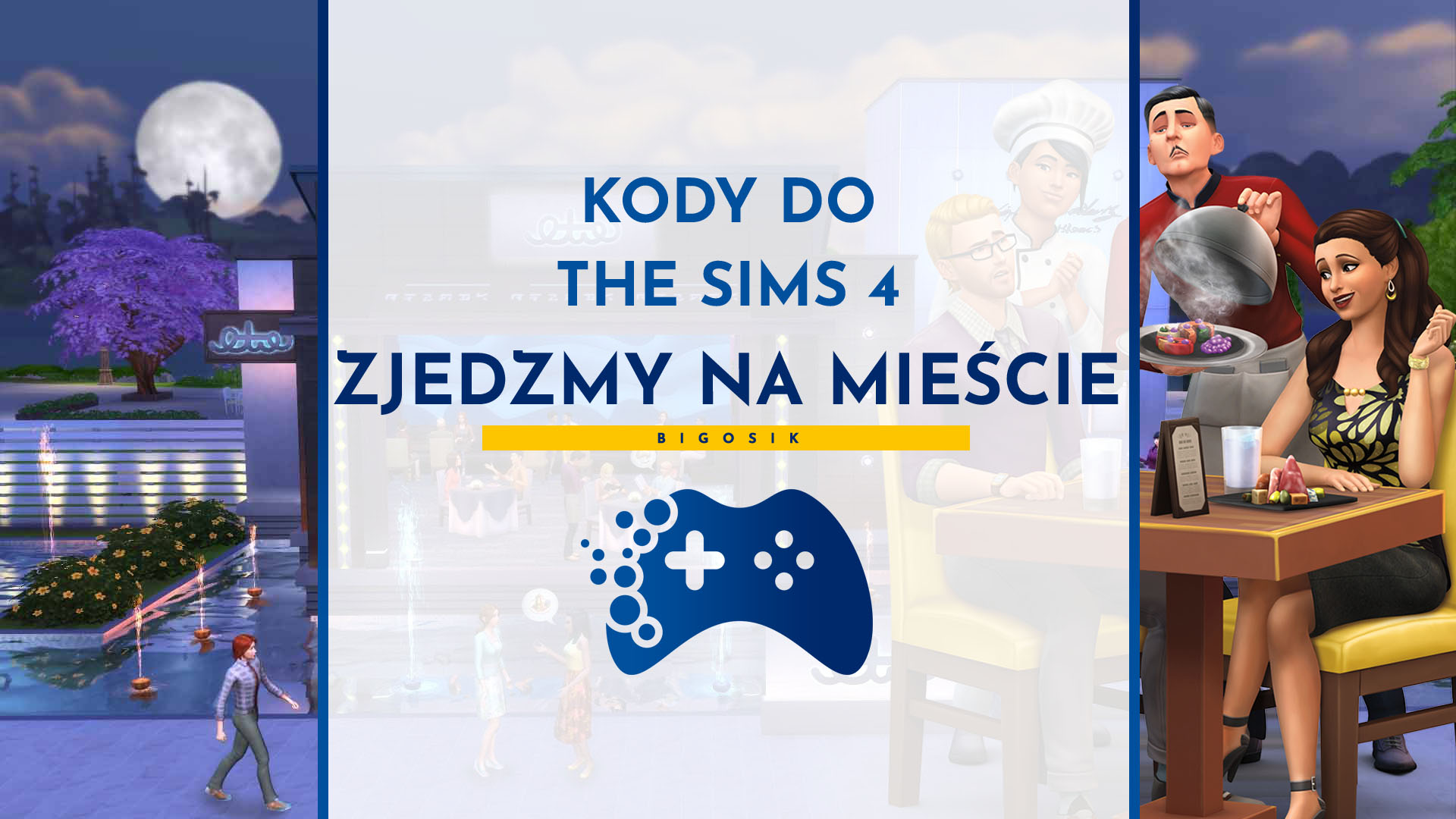 Kody do The Sims 4 Zjedzmy na mieście