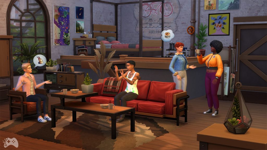 The Sims 4 Industrialny loft