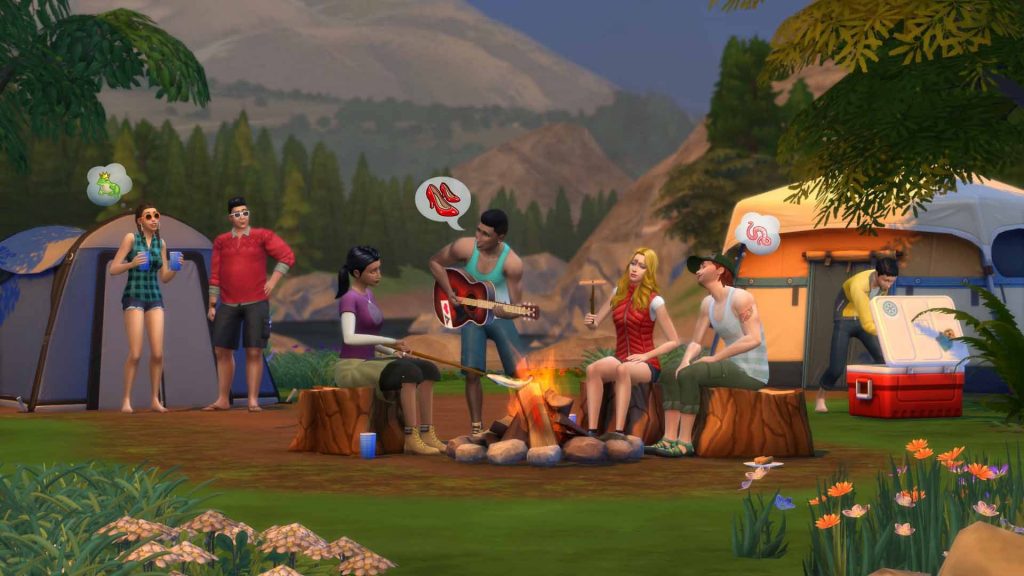 Kod na zielarstwo The Sims 4 Ucieczka w plener