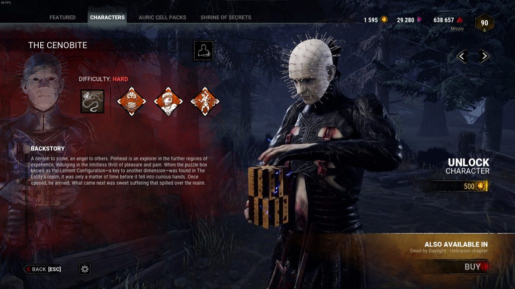 Dead by Daylight Cenobita