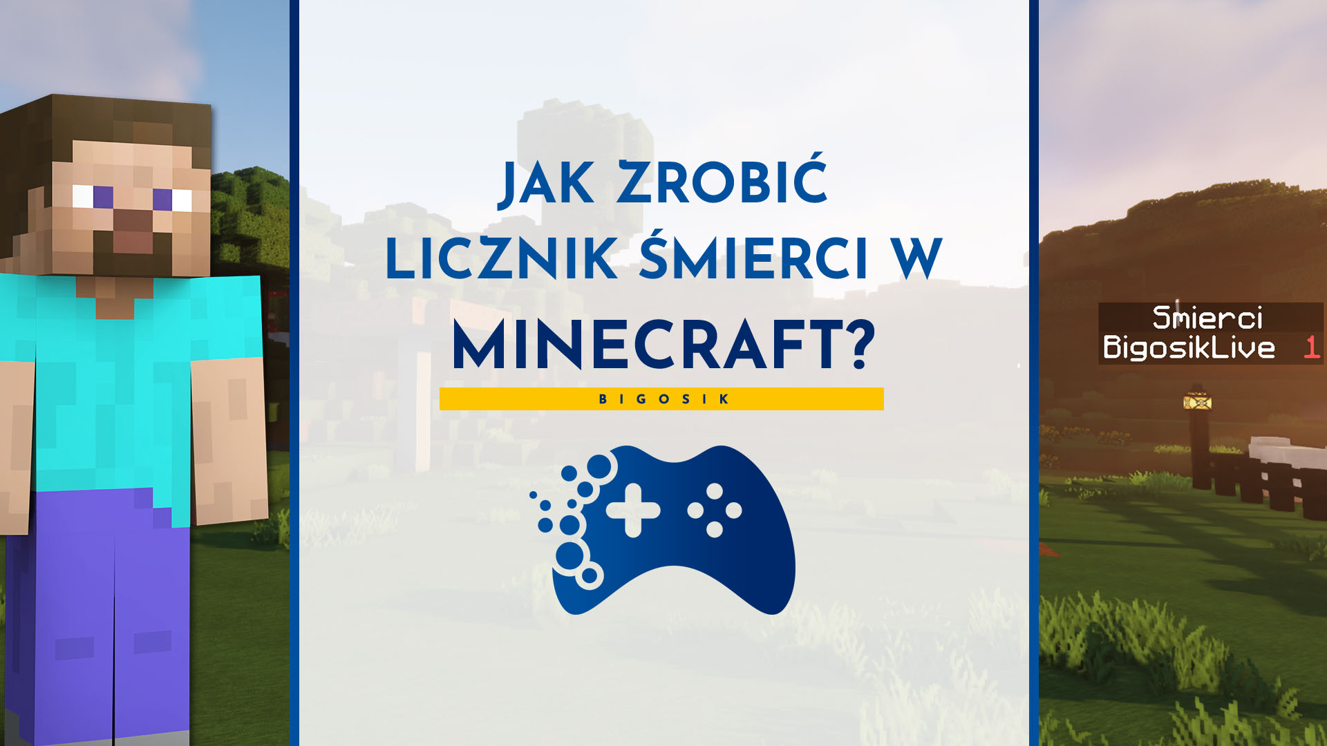 Jak zrobić licznik śmierci w Minecraft