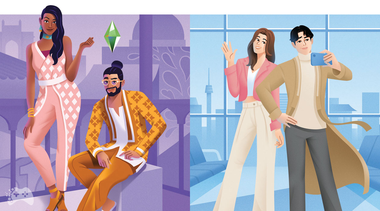 The Sims 4 Dzielnica mody i Lotniskowy szyk - informacje