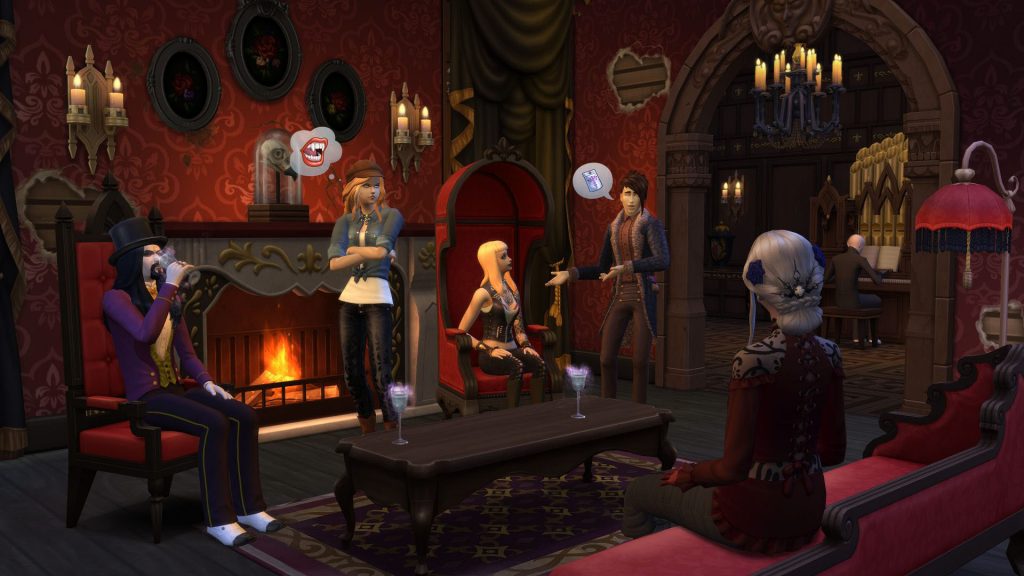 the sims 4 wampiry kody